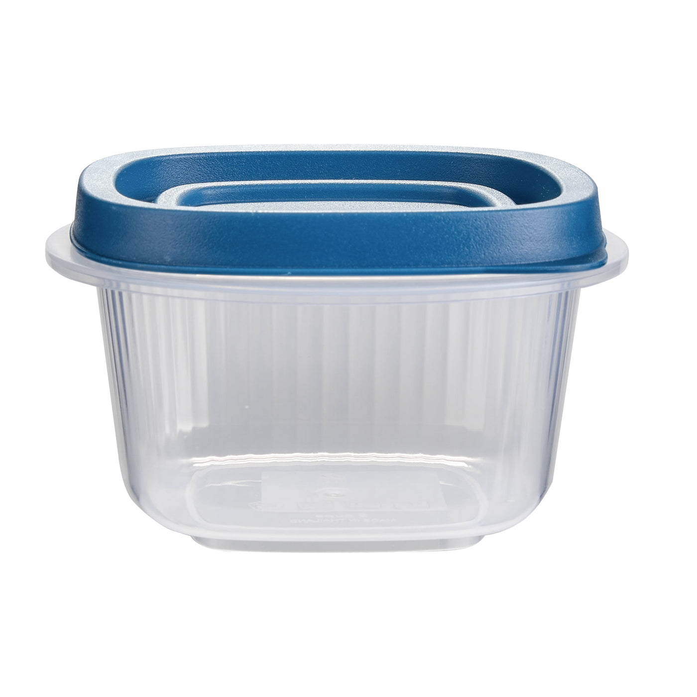 (2-pack) Reusable Food Storage Container, Small Square, Plastic, 3-Pack, 3 Containers with Lids, 2 Cups, Ideal for Snacks and Fresh Ingredients