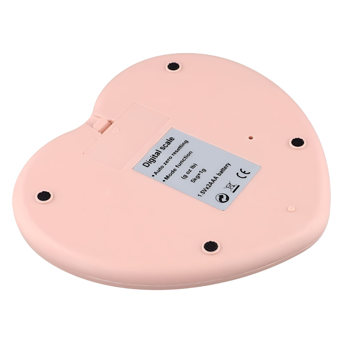 2026 Heart-shaped Kitchen Scale 5Kg Precision LCD Display for Accurate Weighing Kitchen Weighing Scales for Baking, Meal Prep, Portion Control