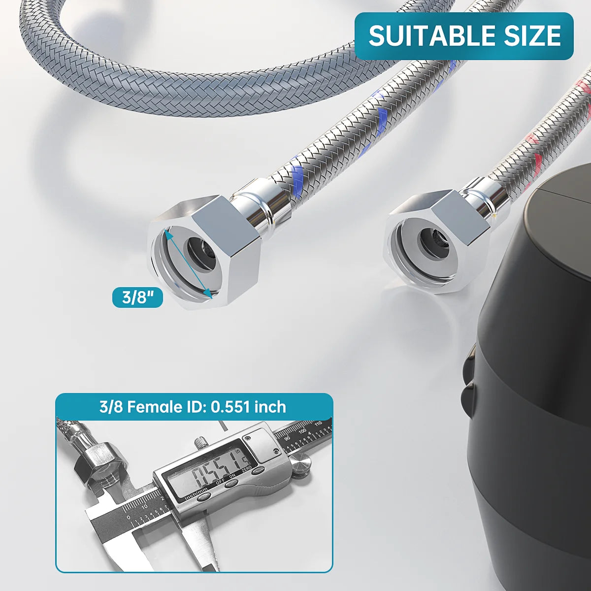 Kitchen Sink Faucets with Pull Down Sprayer, High Arc Single Handle with Water Lines, for Kitchen Sink, Home, Bar and Utility Use