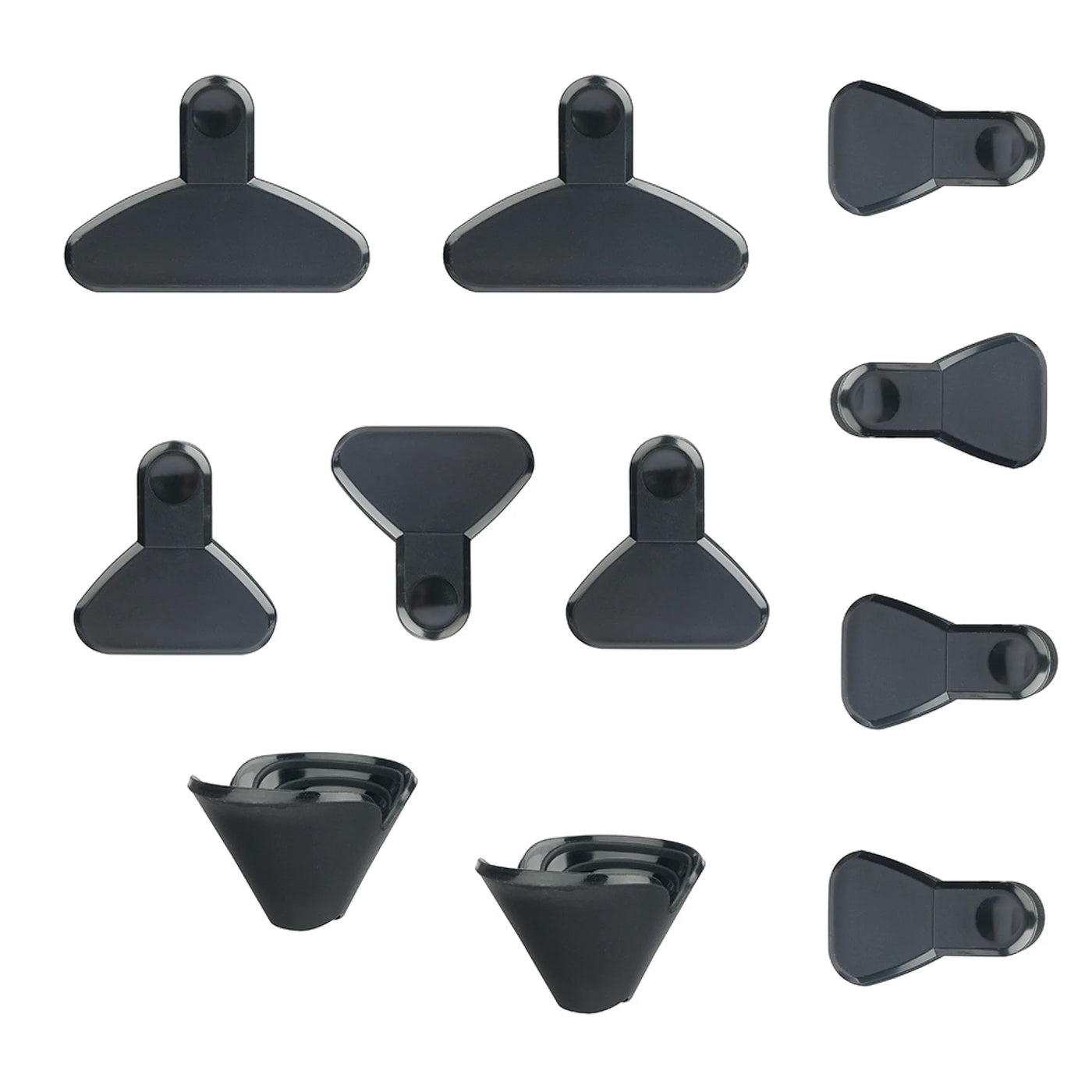 36-Piece Kitchen Gadget Set with Kitchen Cooking Utensils, and Drawer Organizer, Black, for Cooking, Mixing, Serving and Nonstick Cookware