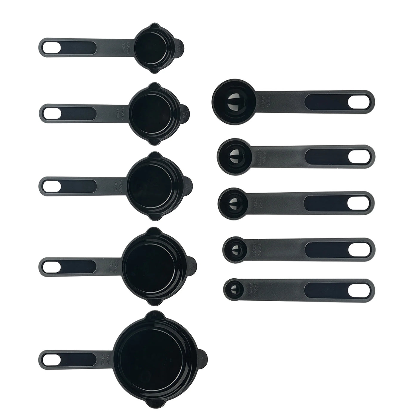 36-Piece Kitchen Gadget Set with Kitchen Cooking Utensils, and Drawer Organizer, Black, for Cooking, Mixing, Serving and Nonstick Cookware