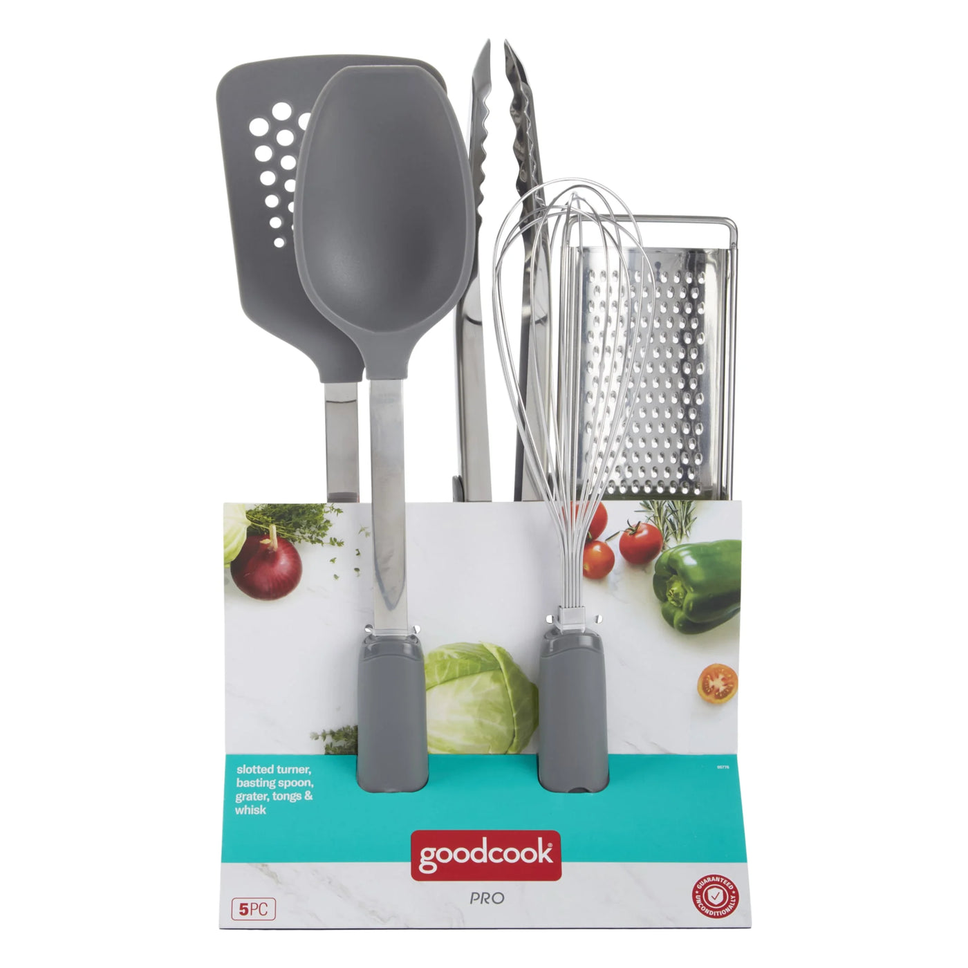 5-Piece Kitchen and Cooking Gadget Tool Set, for Everyday Home Kitchen Cooking, Storage and Organization