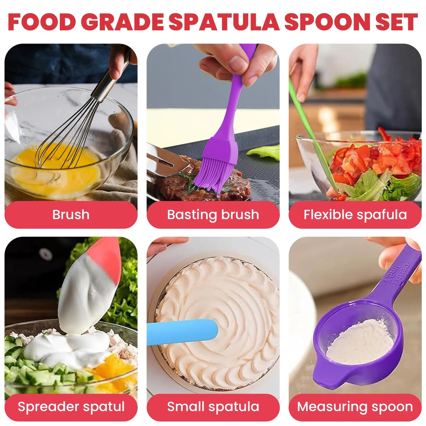 29-Piece Stainless Steel Mixing Bowls with Lids Set, with 3 Grater Attachments Size 4.5, 4, 3.5, 2.1, 1.5, 1.1, 0.7QT