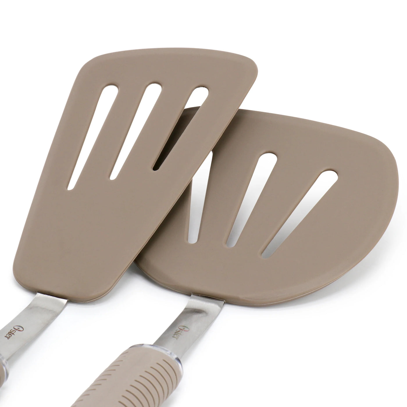 5-Piece Prep and Cook Kitchen Tool Set in Taupe, for Everyday Home Kitchen Cooking, Storage and Organization
