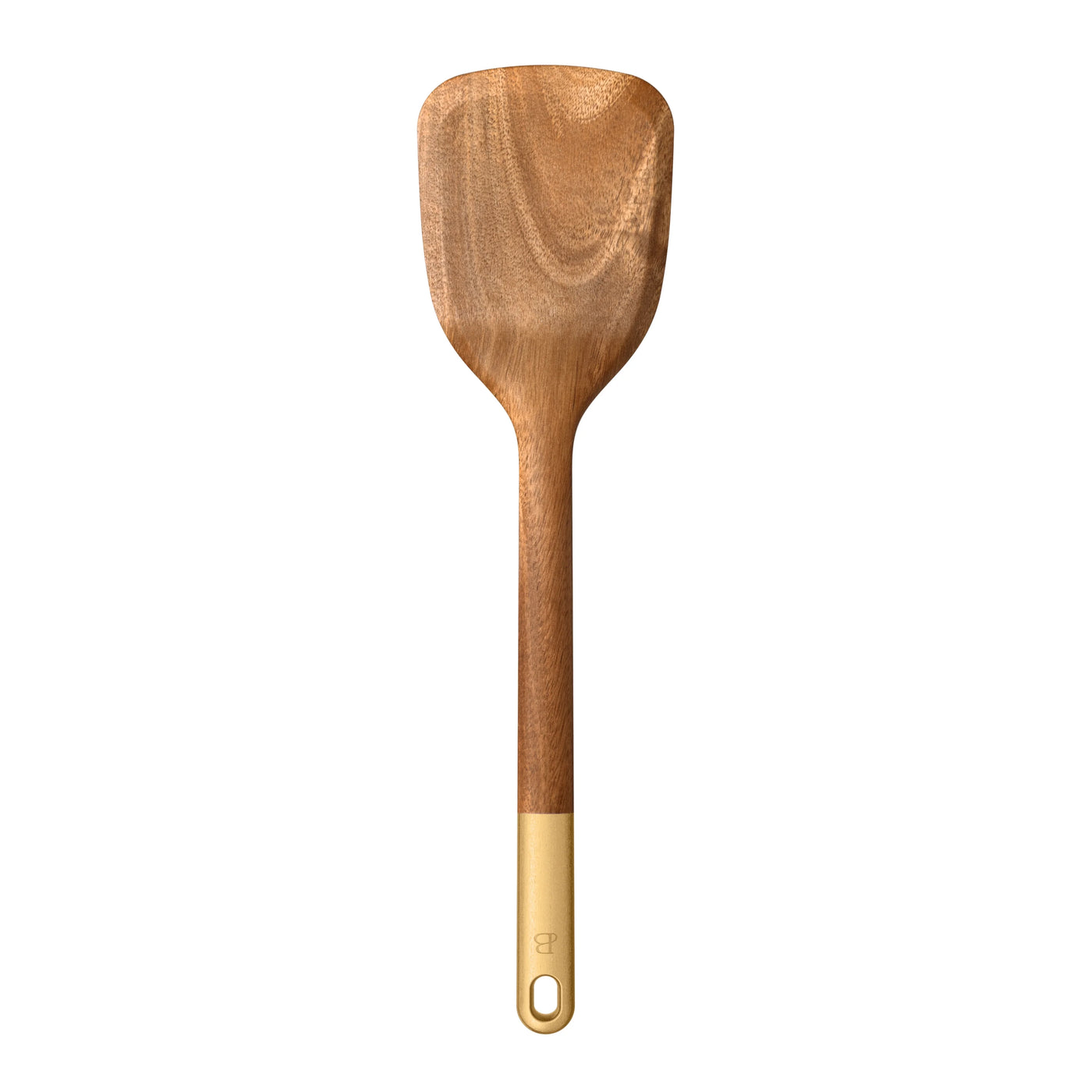 Beautiful 3-Piece Wood Kitchen Utensil Set By, for Cooking, Mixing, Serving and Nonstick Cookware, Durable Design for Daily Home Use