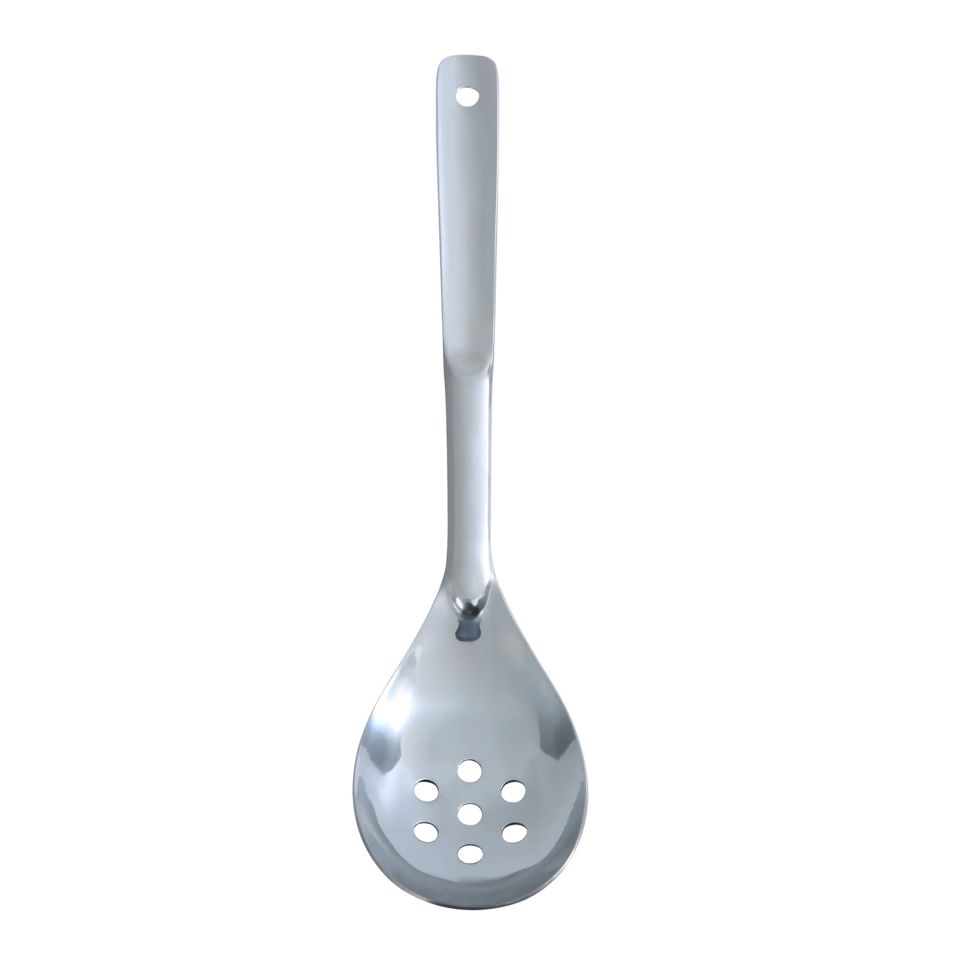 Stainless Steel 4-Piece Utensil Set: Includes Slotted Turner, Solid Turner, Spoon, and Slotted Spoon