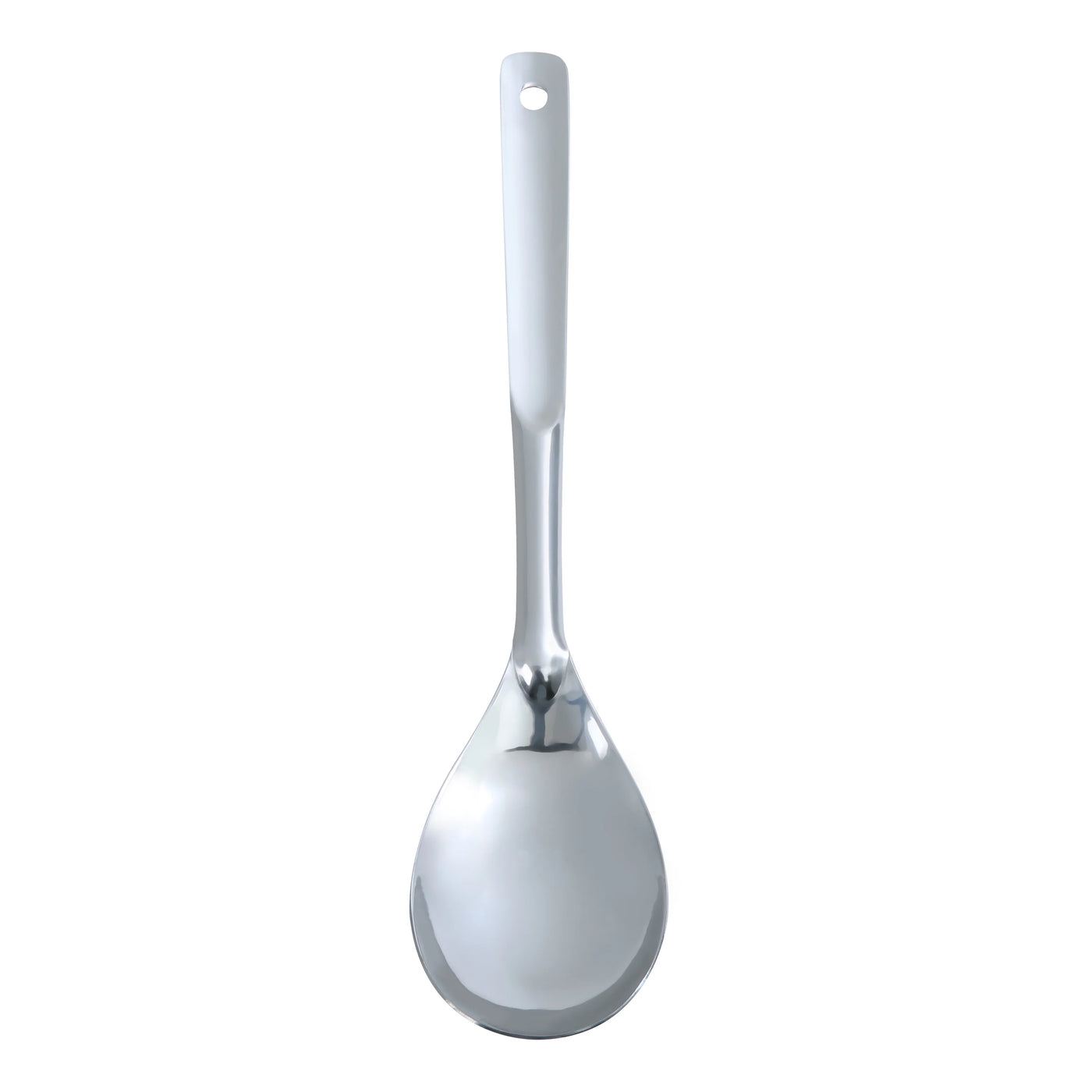 Stainless Steel 4-Piece Utensil Set: Includes Slotted Turner, Solid Turner, Spoon, and Slotted Spoon