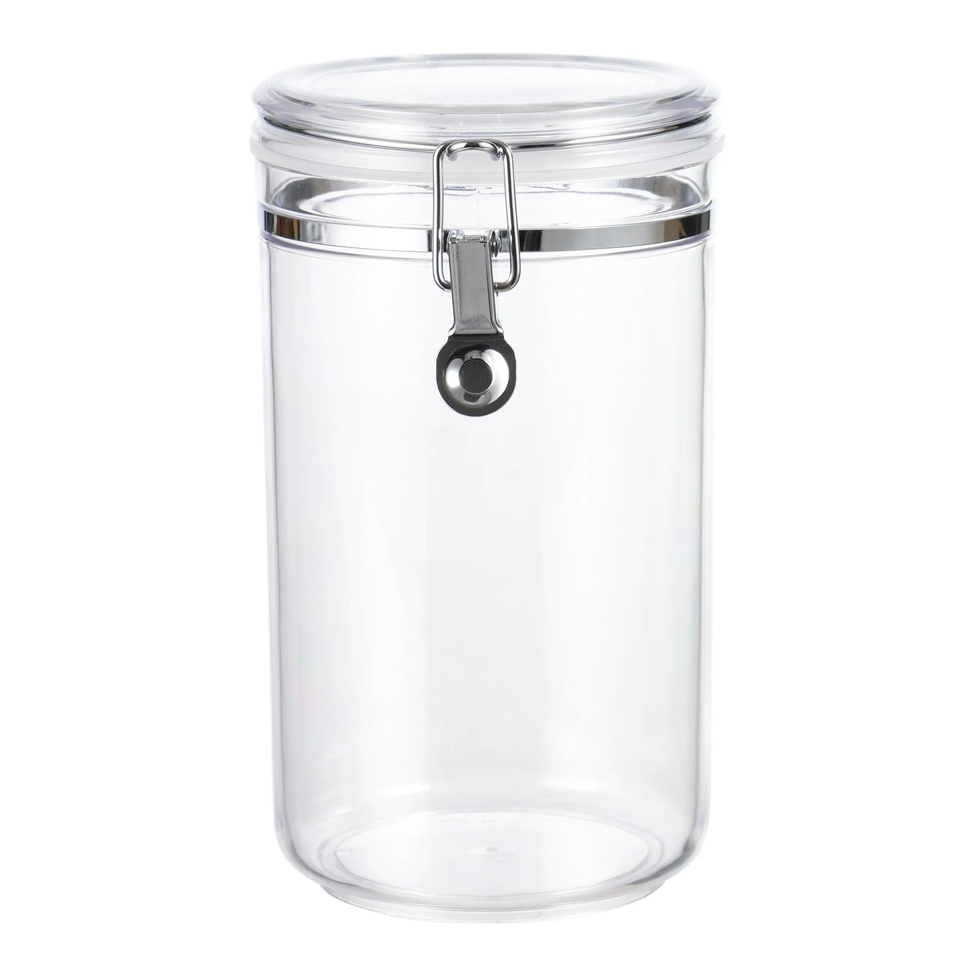 67.6 Oz Large Buckle Food Storage Canister, Clear, Kitchen Organization, for Pantry Organization, Meal Prep and Dry Food Storage