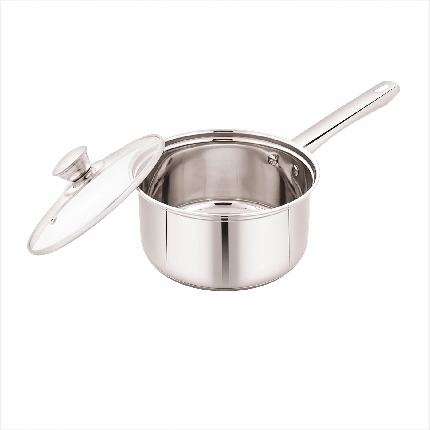 Stainless Steel 10-Piece Cookware Set with Lids and Kitchen Utensils, for Cooking, Mixing, Serving and Nonstick Cookware