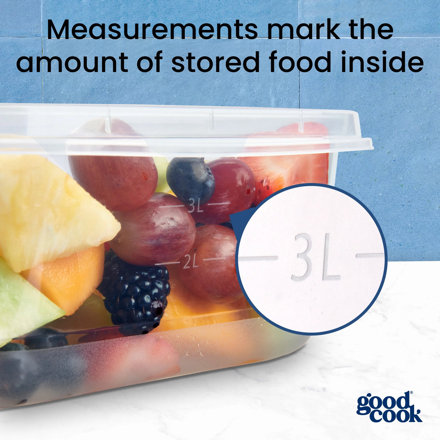 Large Rectangle Container, 2-Pack, Red, Made Without Bpa, Dishwasher Safe, for Pantry Organization, Meal Prep and Dry Food Storage