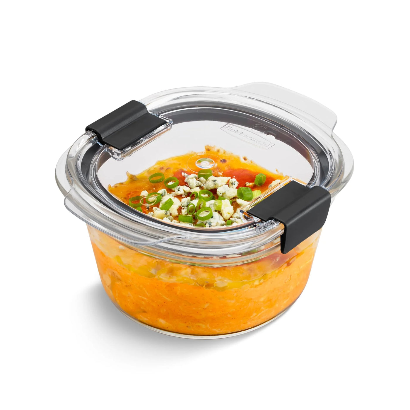 Glass Round Leak-proof 6.1-Cup Food Storage Container, for Pantry Organization, Meal Prep and Dry Food Storage