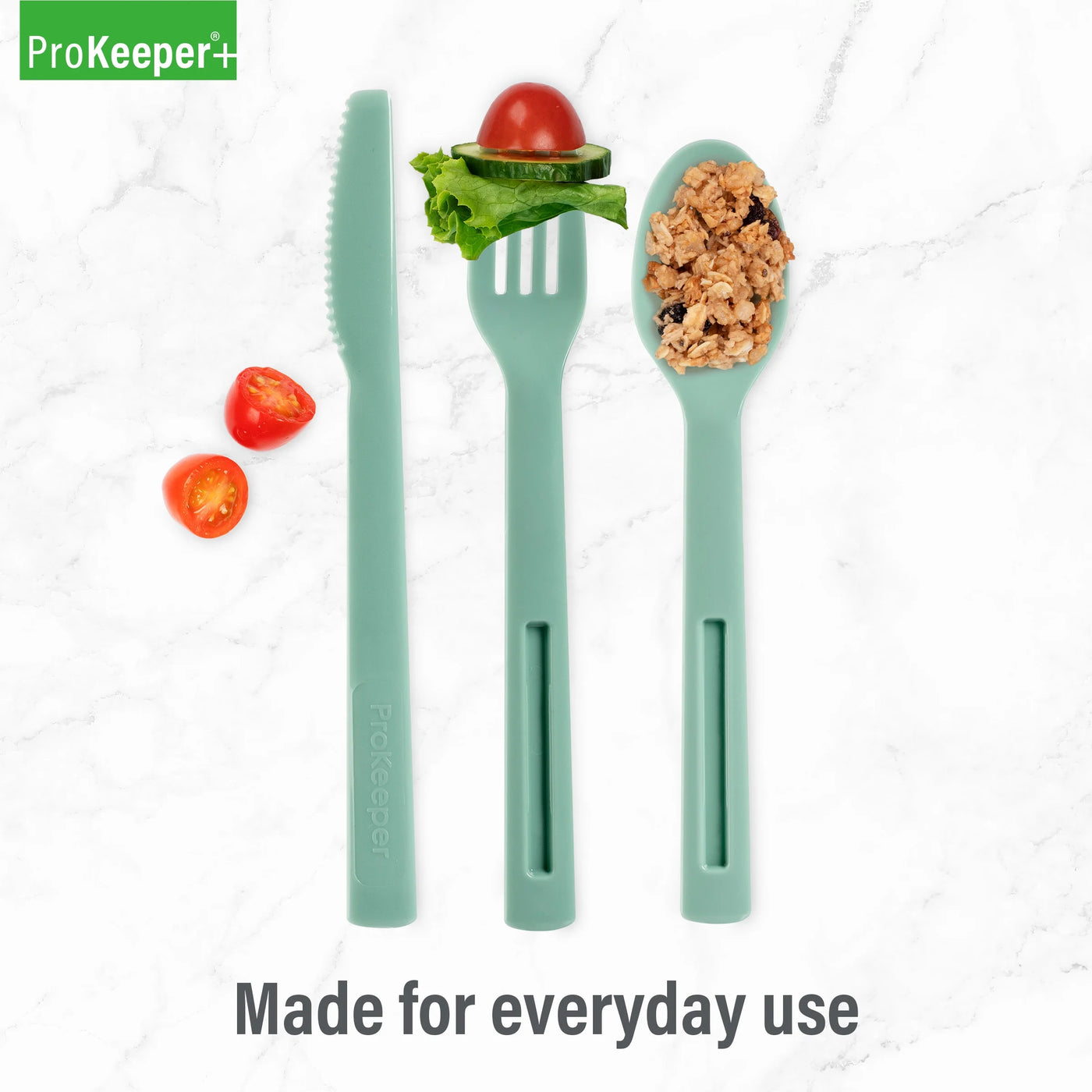 + Utensil Set with Travel Carrying Case, for Cooking, Mixing, Serving and Nonstick Cookware, Durable Design for Daily Home Use