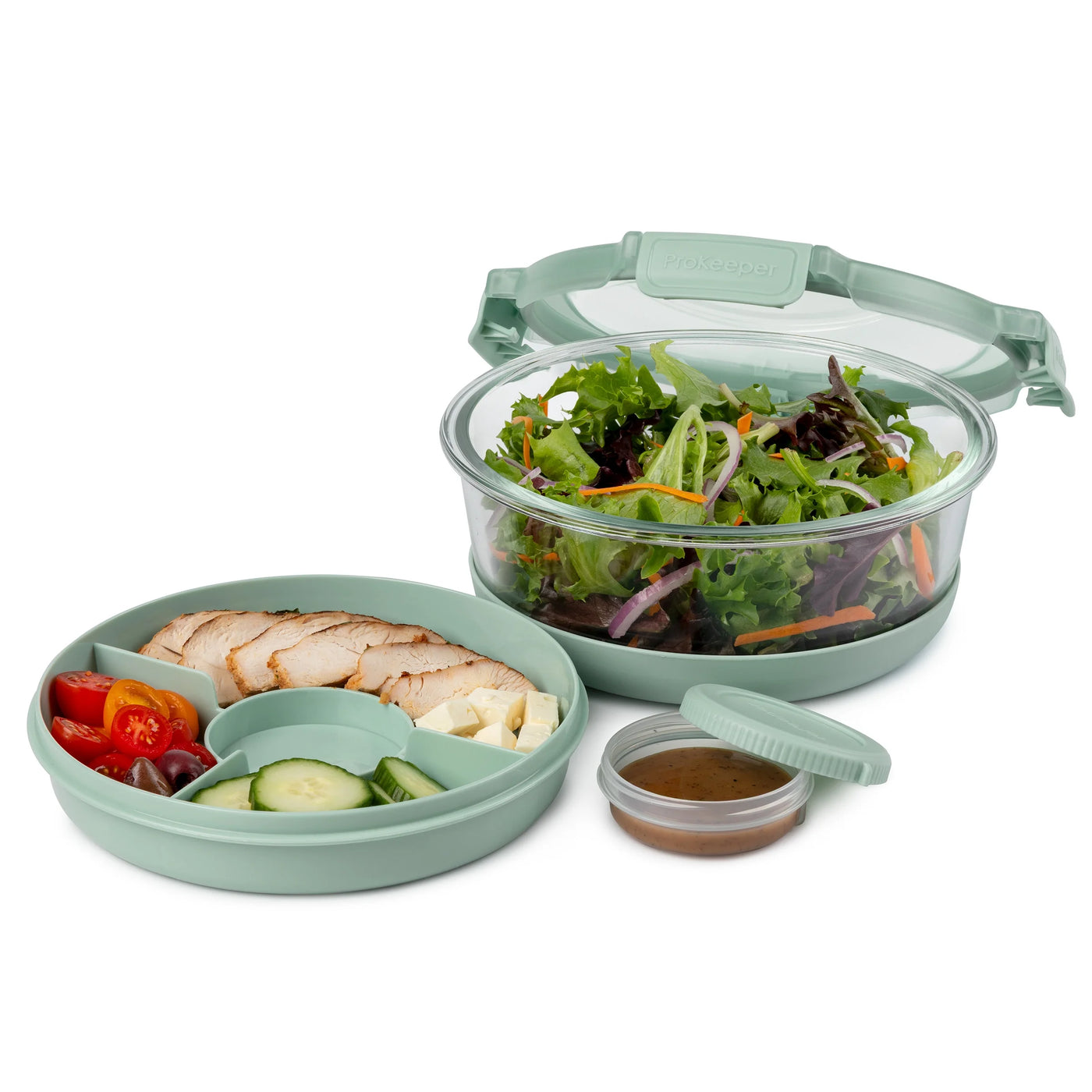 + 5.8 Cup Glass Food Storage Container with Silicone Base, Designed to Help with Pantry Storage and Everyday Organization