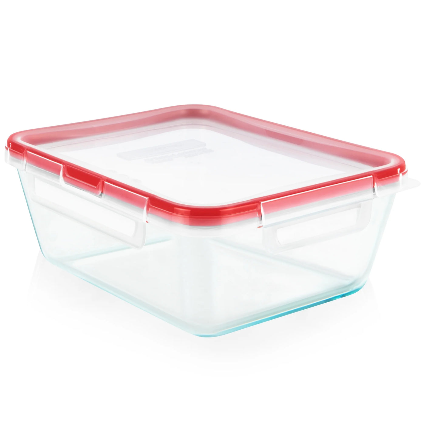 Freshlock 8cup Rectangle Glass Food Storage Container with Lid, Best Used for Leftover Storage for Larger Meal Preps and Reheating