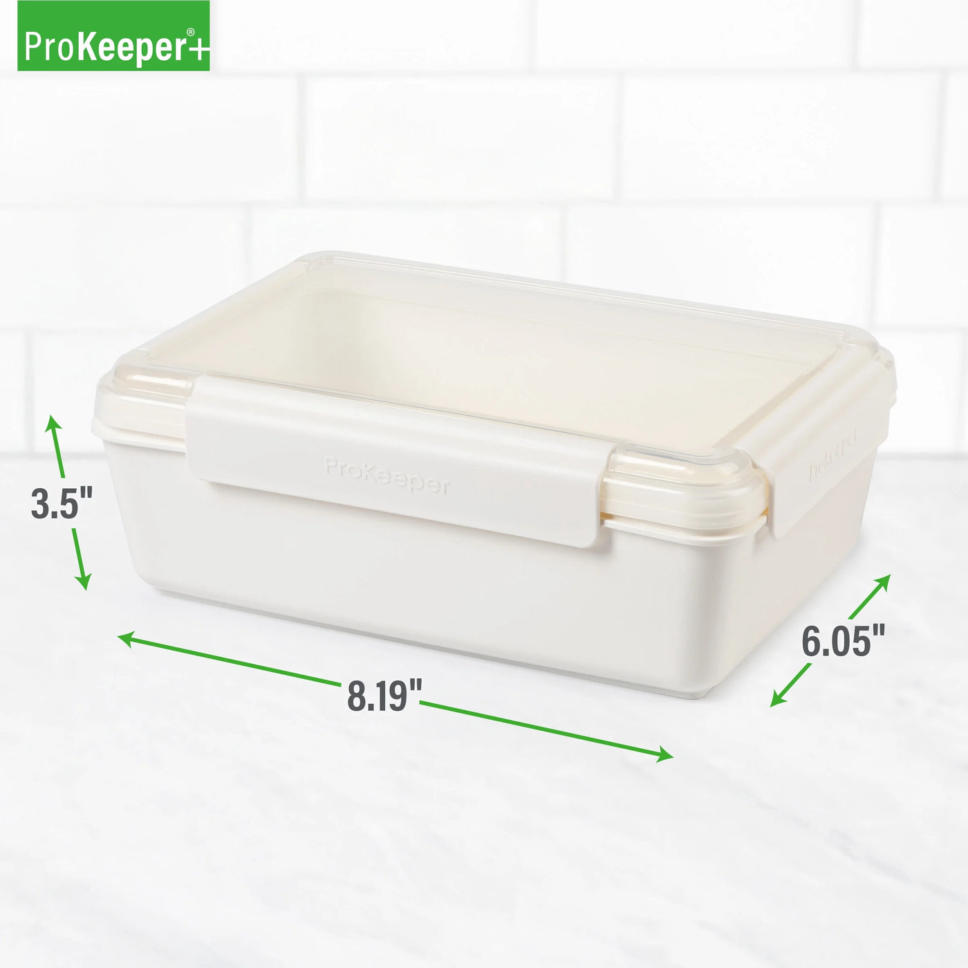 + 12 Cup Plastic Food Storage Container, Well Suited to Hot or Cold Meals Away From Home, for Pantry Organization, Meal Prep and Dry Food Storage