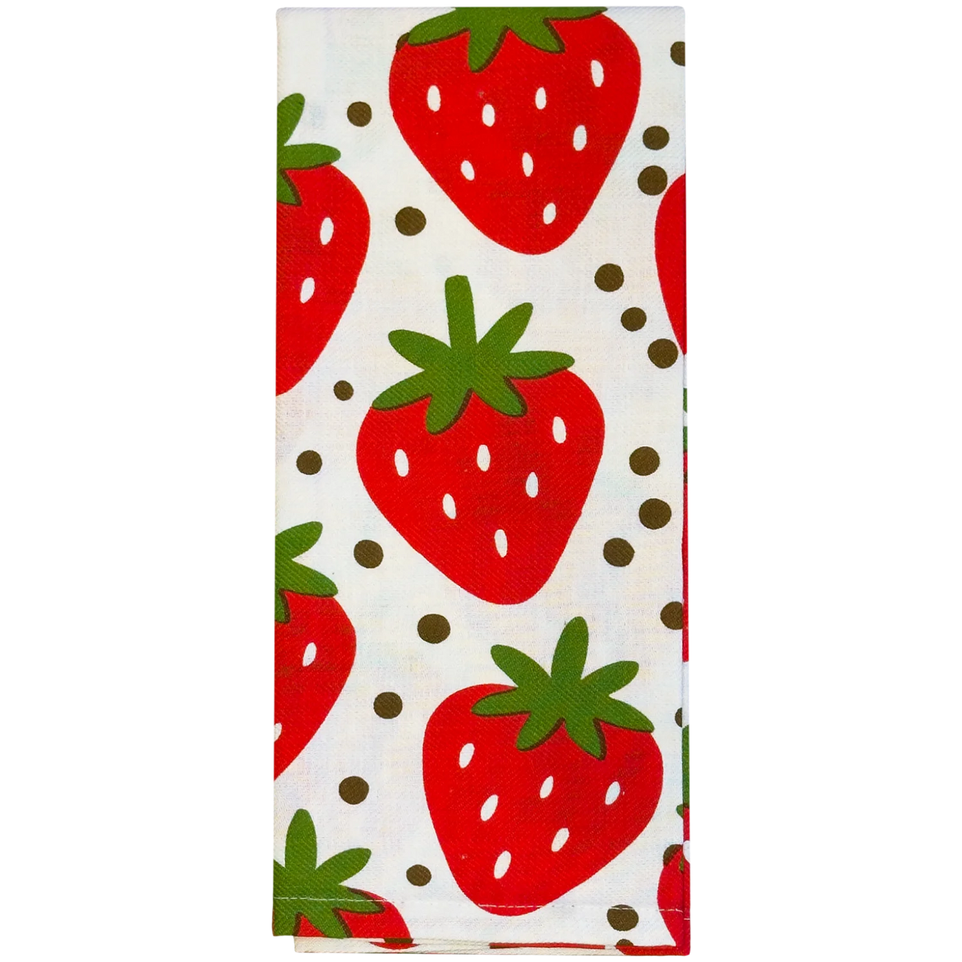Celebrate Everyday Strawberry Kitchen Towel, for Drying Dishes, Wiping Counters and Everyday Kitchen Cleaning