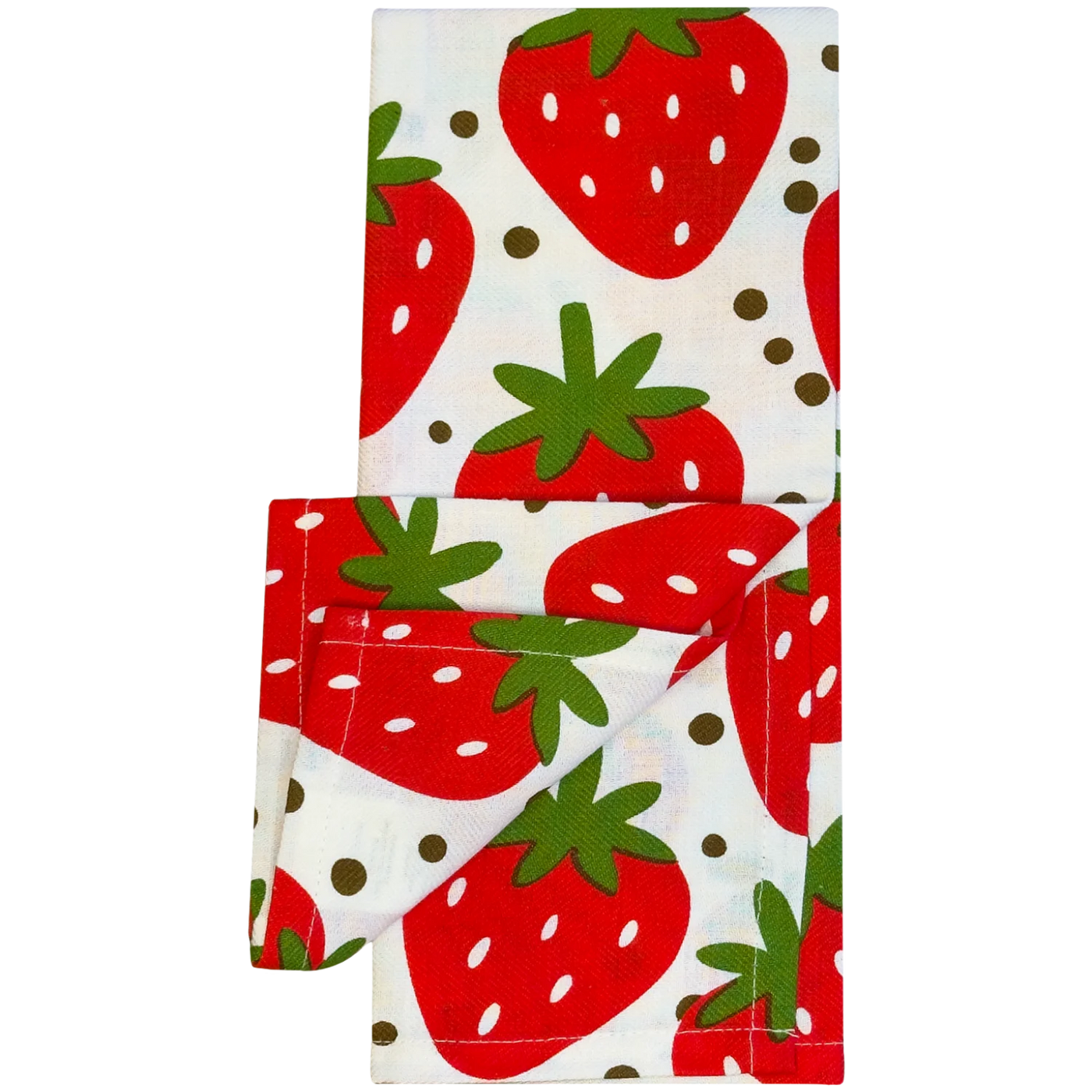 Celebrate Everyday Strawberry Kitchen Towel, for Drying Dishes, Wiping Counters and Everyday Kitchen Cleaning
