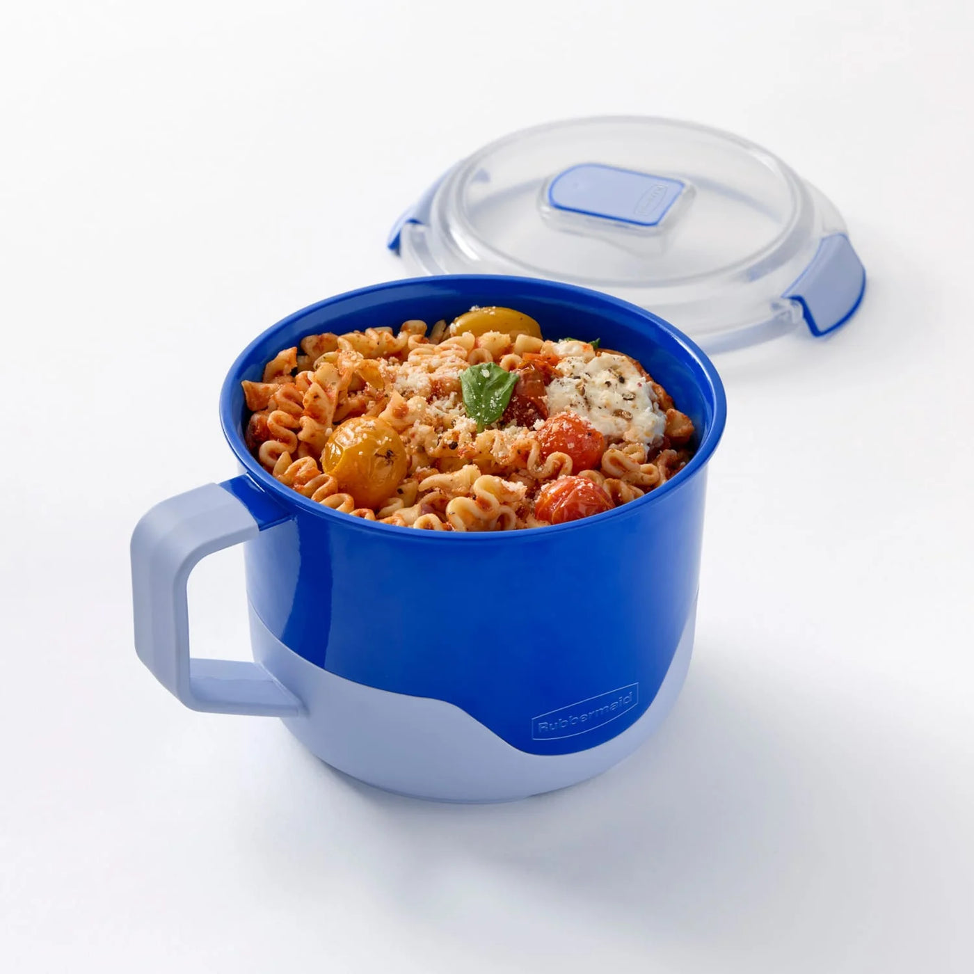 Rubbermaid Pack and Go 1.15 L Microwavable Noodle Bowl, 100% Leakproof Meal Prep Container, Dishwasher-safe and Microwave-safe