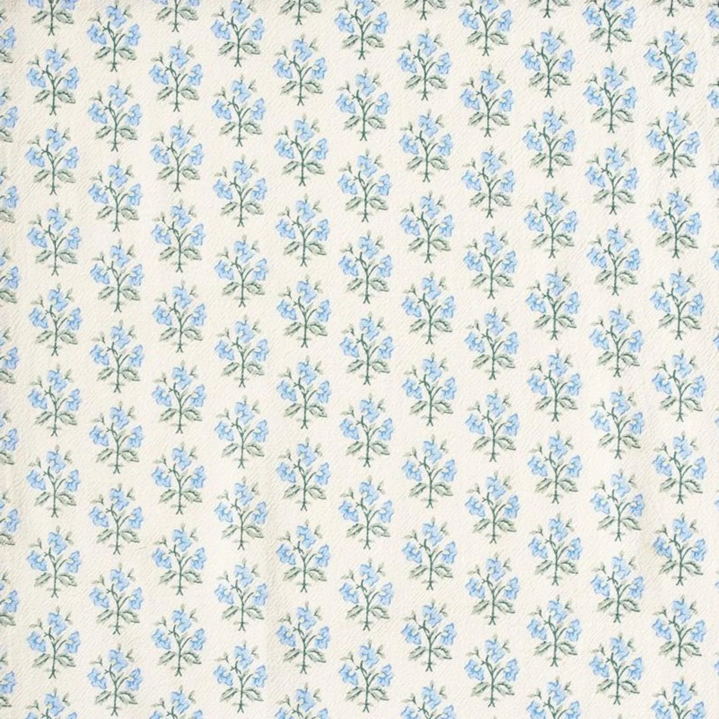 Beautiful Home By Hydrangea Trellis Ditsy Flour Sack Towel, 1-Piece, Blue, 18" X 28", for Drying Dishes, Wiping Counters and Everyday Kitchen Cleaning