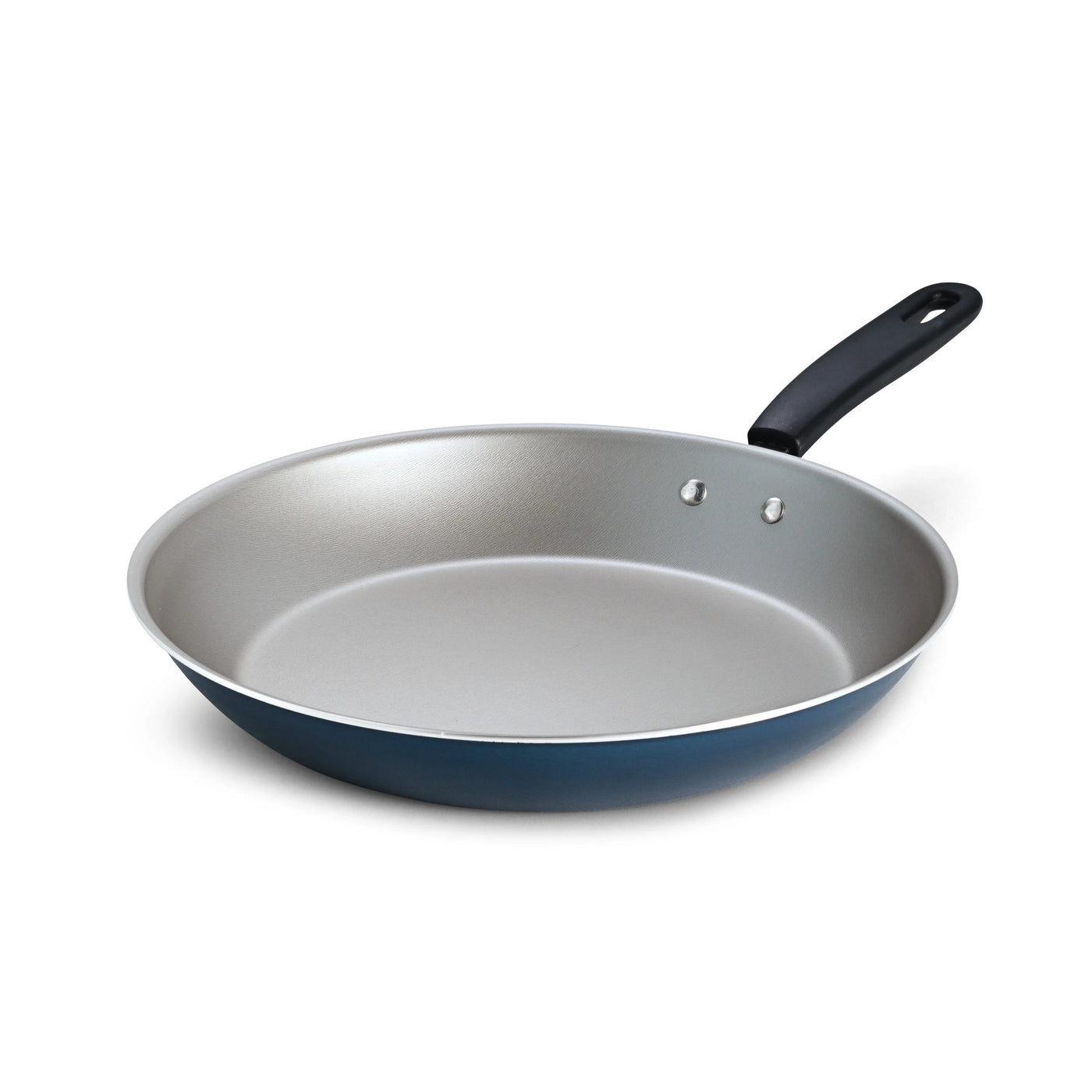 Primaware 3-Piece Nonstick Sauté Pan and Griddle Set, 9.5” and 11” Sauté Pans, and 11” Griddle Blue, for Everyday Home Kitchen Cooking