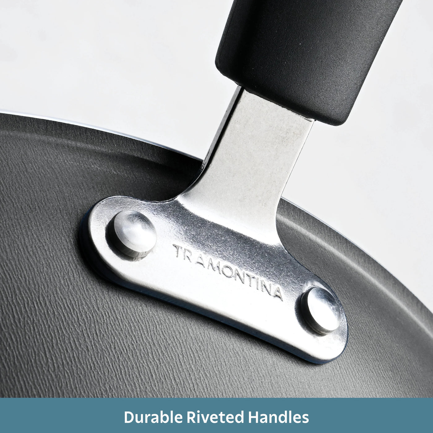Primaware 2-Piece Nonstick Fry Pan Set, 9.5-Inch and 11-Inch Asphalt, for Everyday Home Kitchen Cooking, Storage and Organization