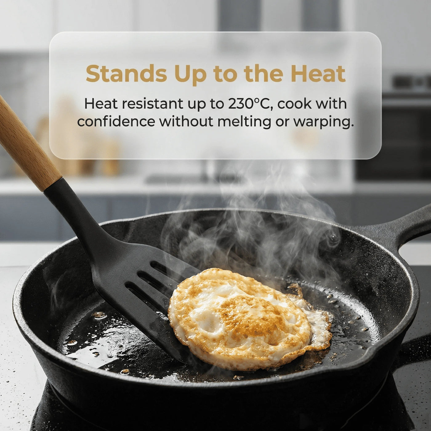 Silicone Cooking Utensils Set, 12-Piece Silicone Kitchen Utensils for Nonstick Cookware, 446°F Heat Resistant