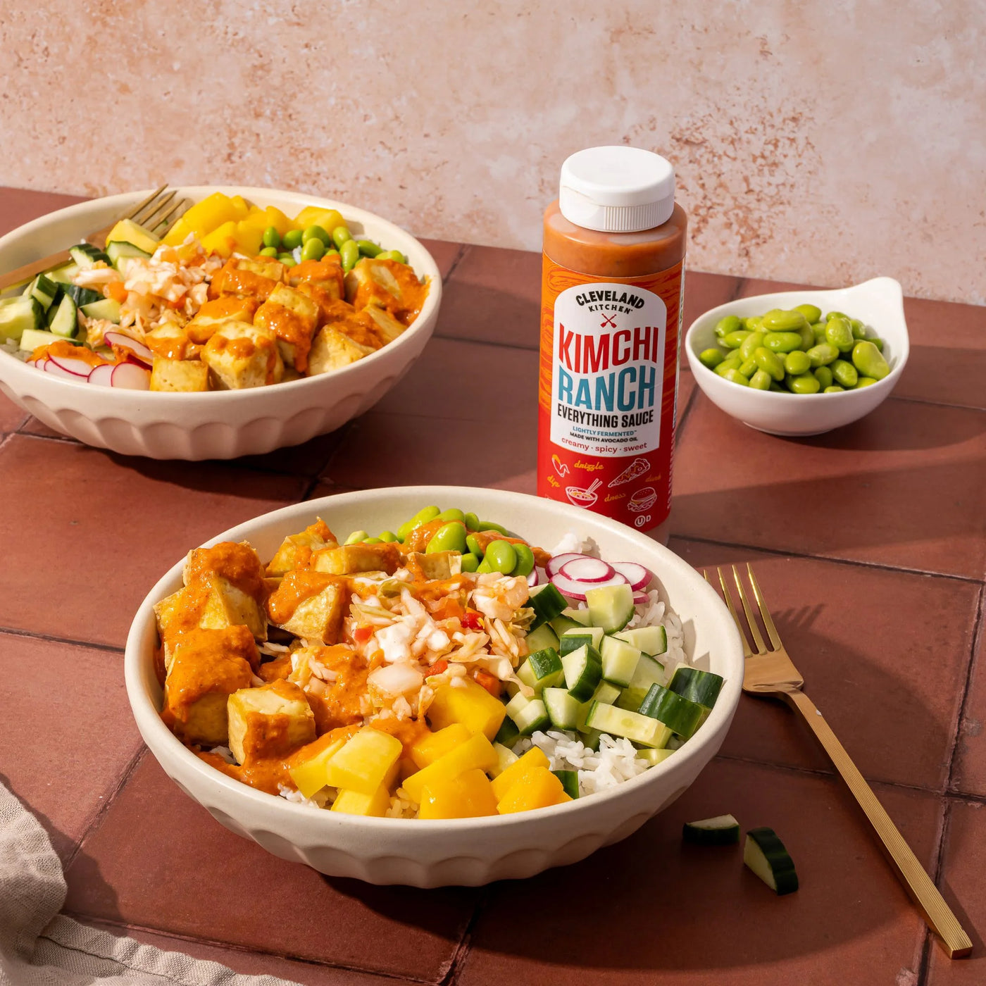 Kitchen, Kimchi Ranch Everything Sauce, 8 Fl Oz, for Everyday Home Kitchen Cooking, Storage and Organization