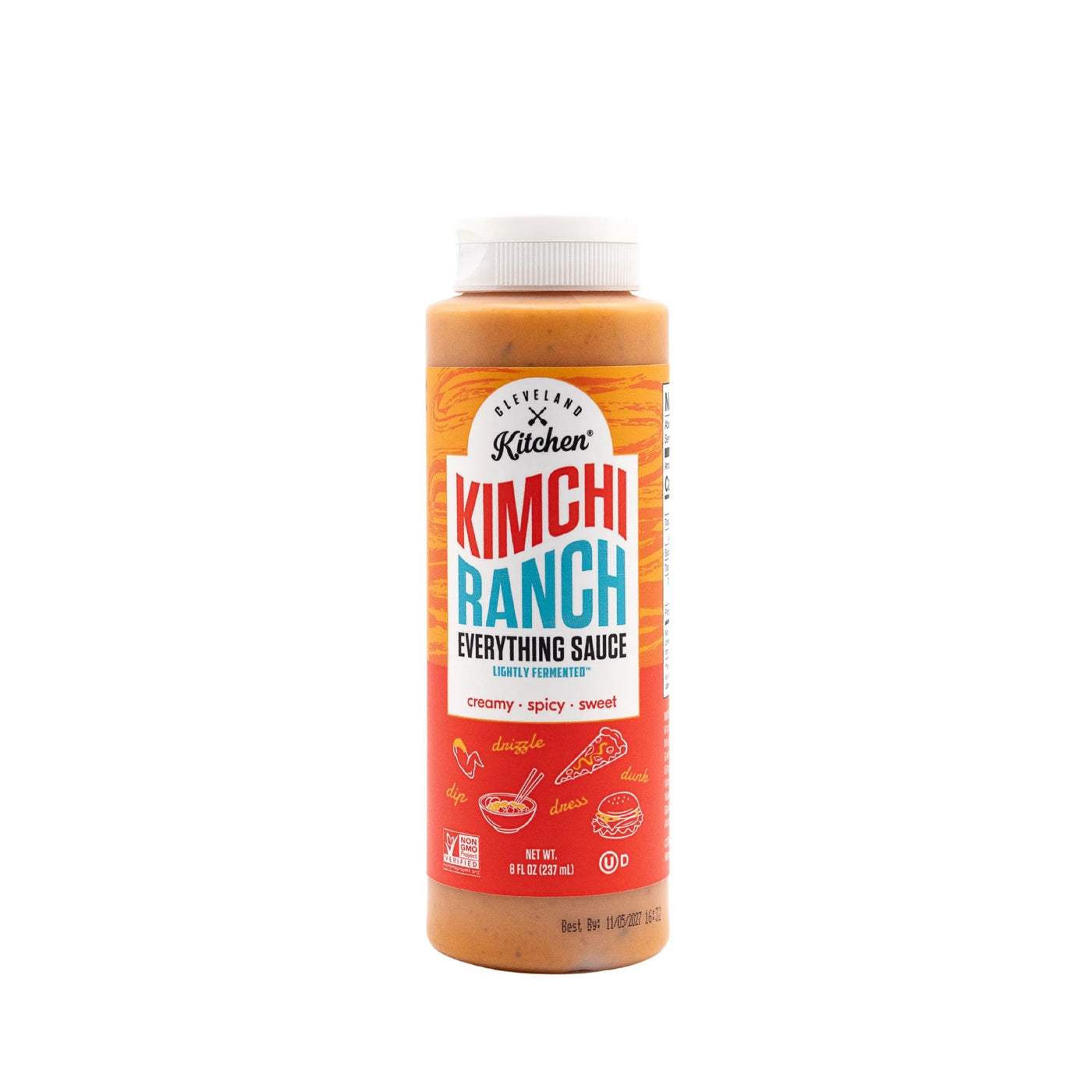 Kitchen, Kimchi Ranch Everything Sauce, 8 Fl Oz, for Everyday Home Kitchen Cooking, Storage and Organization