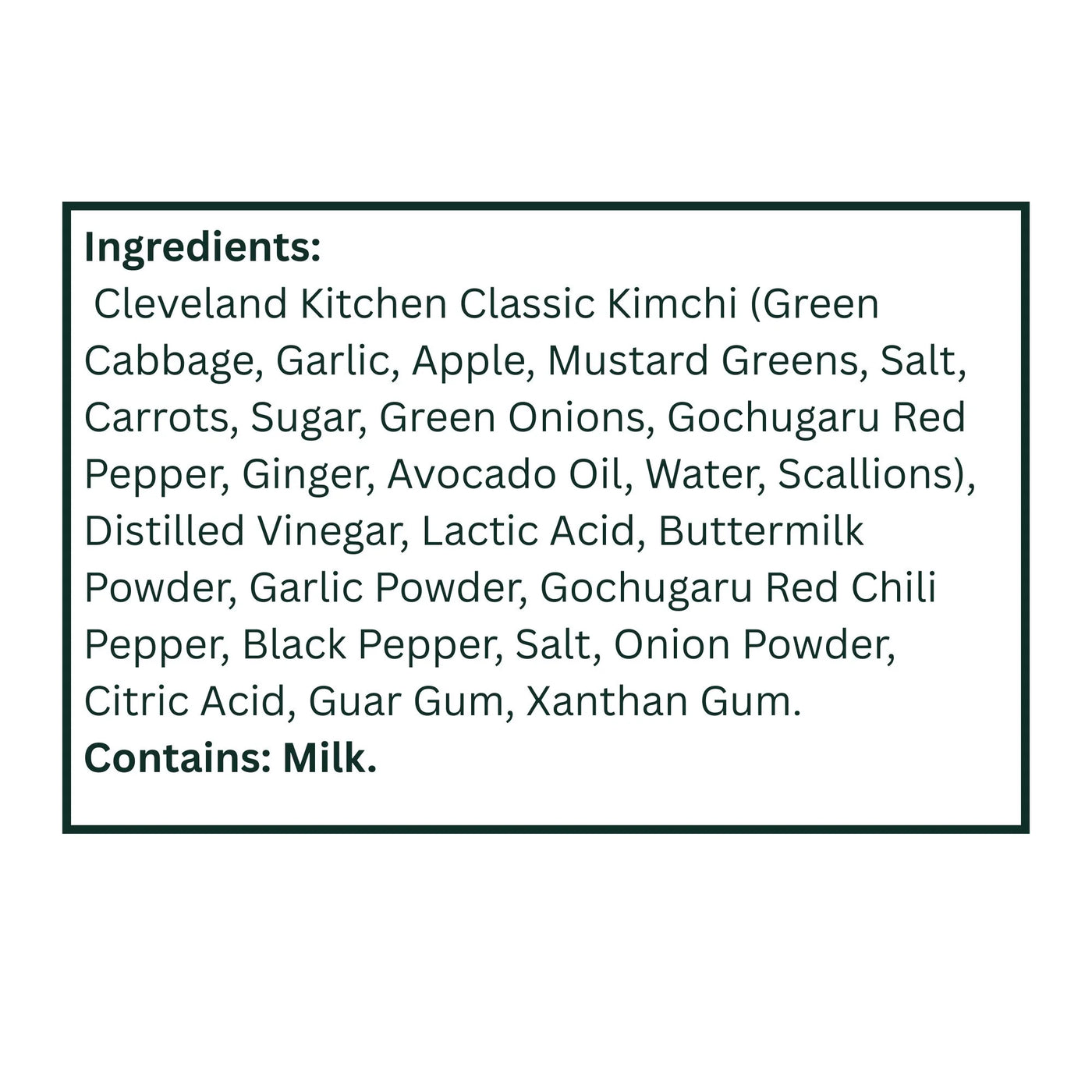 Kitchen, Kimchi Ranch Everything Sauce, 8 Fl Oz, for Everyday Home Kitchen Cooking, Storage and Organization