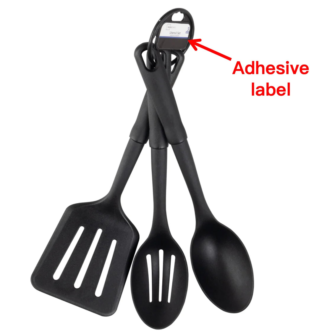 3PK Utensil Set, for Cooking, Mixing, Serving and Nonstick Cookware, Durable Design for Daily Home Use