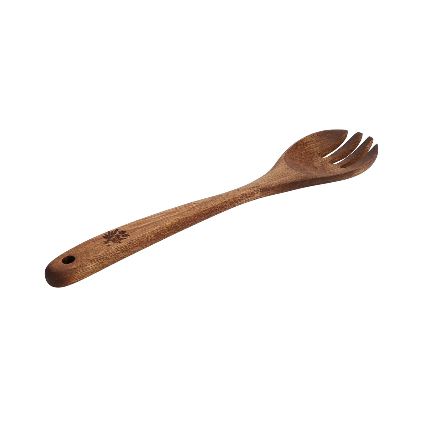 Agetha 6-Piece Acacia Wood and Bamboo Melamine Crock Set, Brown, for Everyday Home Kitchen Cooking, Storage and Organization