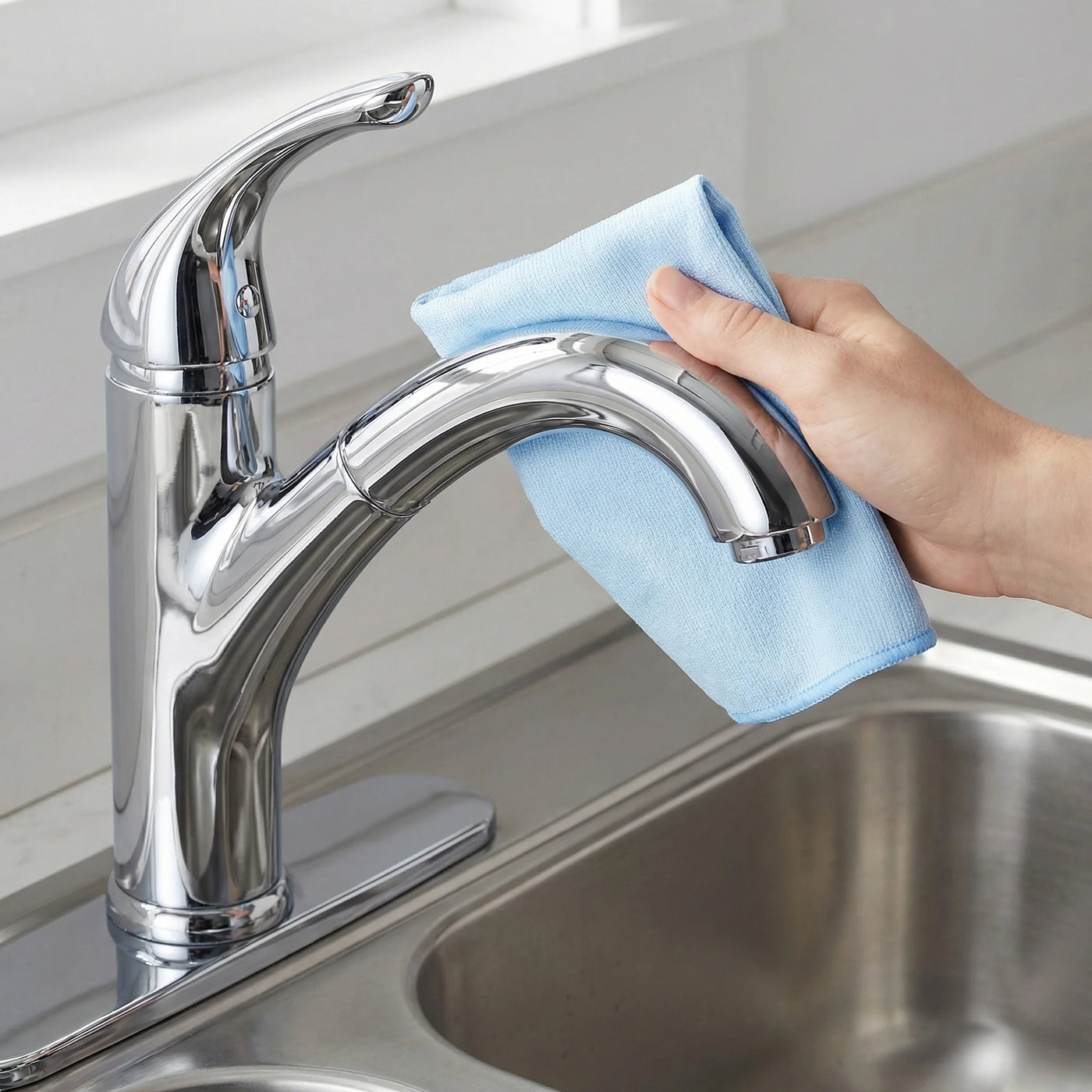 Microfiber Cleaning Fish Scale Streak Blue/Grey 12" X 12"/10" X 10", for Accurate Kitchen, Food and Portion Weighing