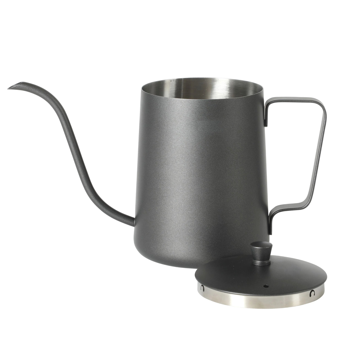 Coffee Stillbrook 1.2 L Black Gooseneck Tea Kettle, for Everyday Home Kitchen Cooking, Storage and Organization