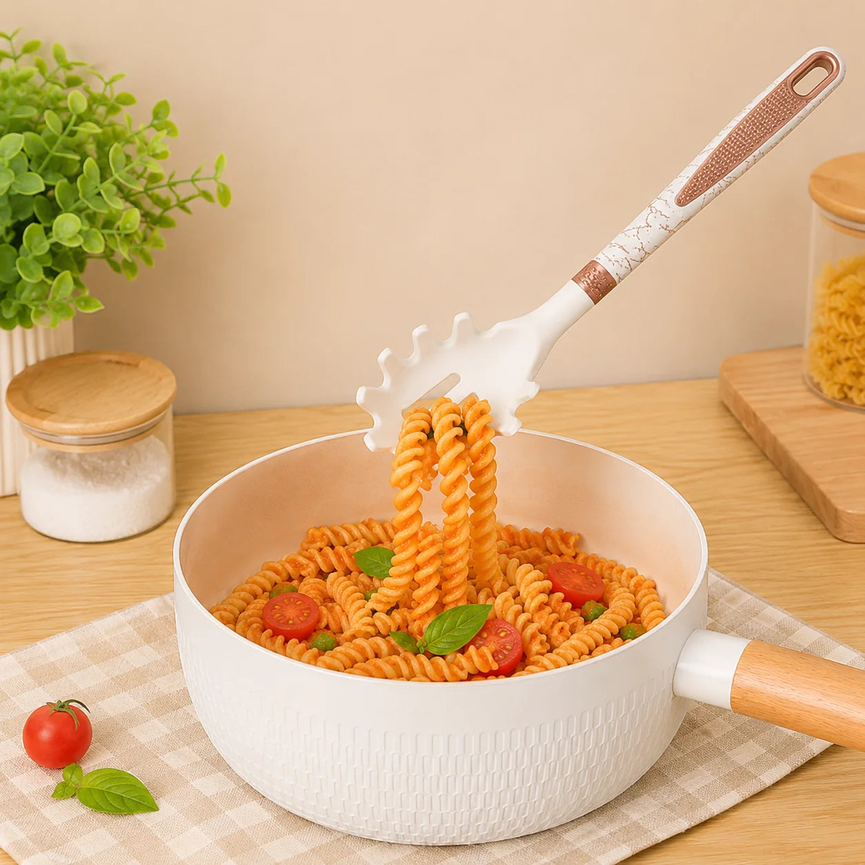 Cooking Utensils Set, 12-Piece Kitchen Silicone Utensils Set, Heat Resistant, Food Grade Utensil Sets with Handle