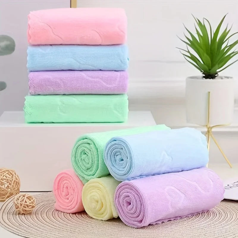 20-Pack Kitchen Dishcloths, Non-shedding Reusable Dish Towels, Super Absorbent Coral Fleece Cleaning Cloths, Nonstick and Washable, Fast Drying