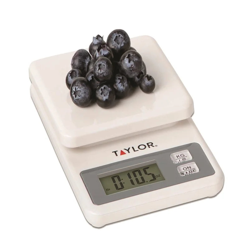 3817 Compact Digital Kitchen Scale, for Accurate Kitchen, Food and Portion Weighing, Durable Design for Daily Home Use