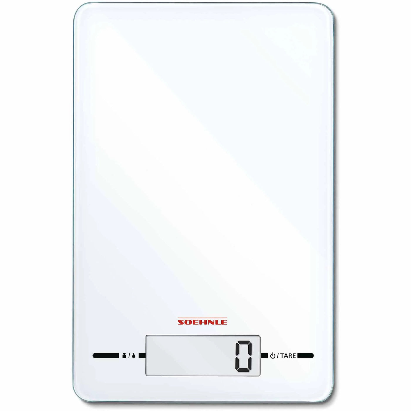 66177 Page Evolution White Digital Kitchen Scale, for Accurate Kitchen, Food and Portion Weighing, Durable Design for Daily Home Use
