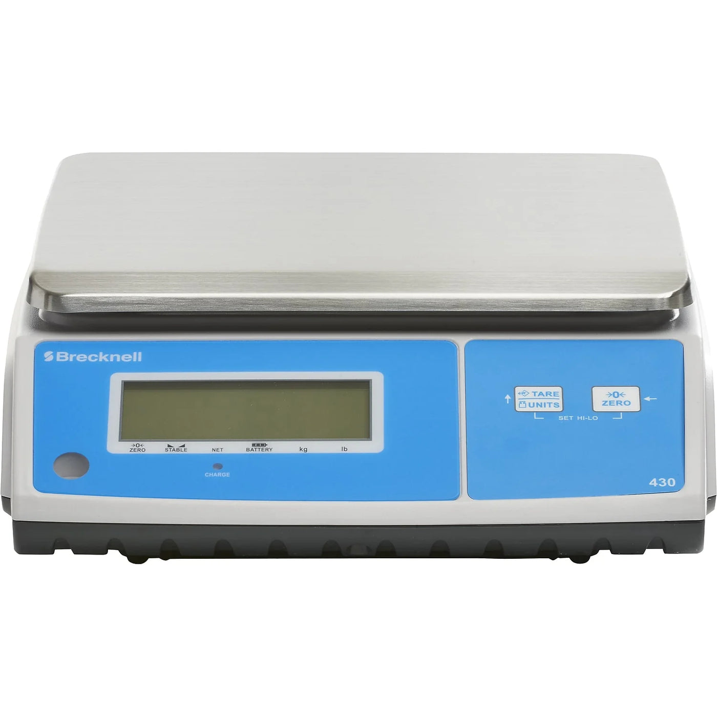 430 Digital Portion Control Scale White/Silver/Blue 30 Lbs. Capacity 430-30, for Accurate Kitchen, Food and Portion Weighing