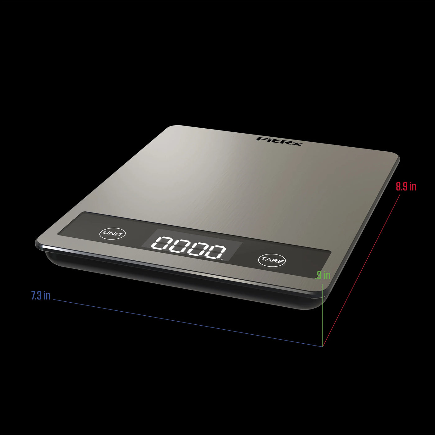Precision Food Scale, Stainless Steel Digital Kitchen Scale, Up to 11lb, for Accurate Kitchen, Food and Portion Weighing