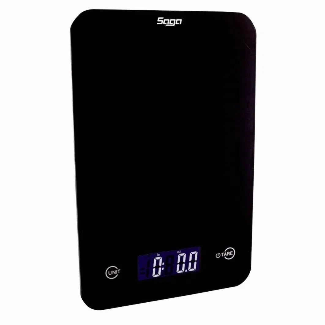 Yani -saga Digital Kitchen Scale Touch Glass 11Lb 5Kg / 5000G X 1G Oz Diet Food Postal, for Accurate Kitchen, Food and Portion Weighing