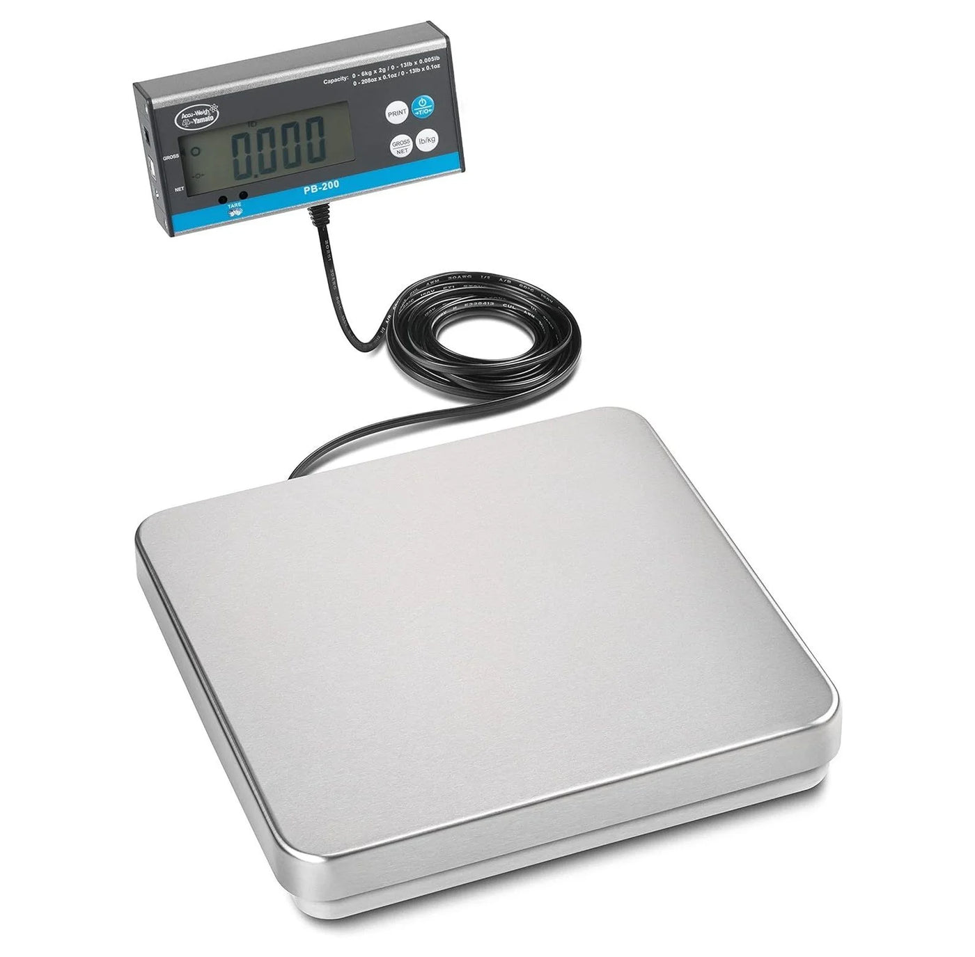 Neoskon Pb-200 Digital Hands Free 12 Lb. Pizza Scale, for Accurate Kitchen, Food and Portion Weighing