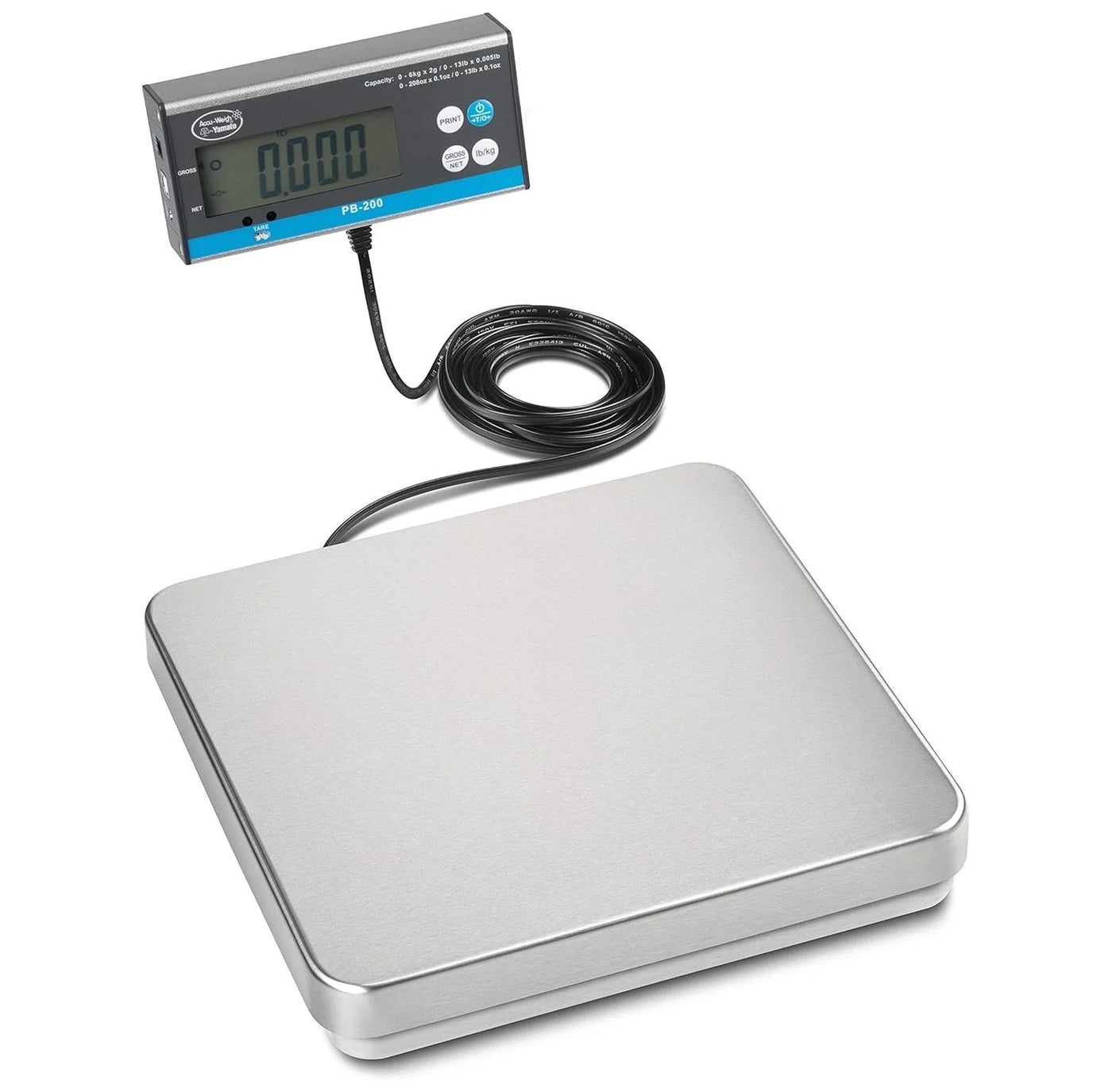 Neoskon Pb-200 Digital Hands Free 12 Lb. Pizza Scale, for Accurate Kitchen, Food and Portion Weighing