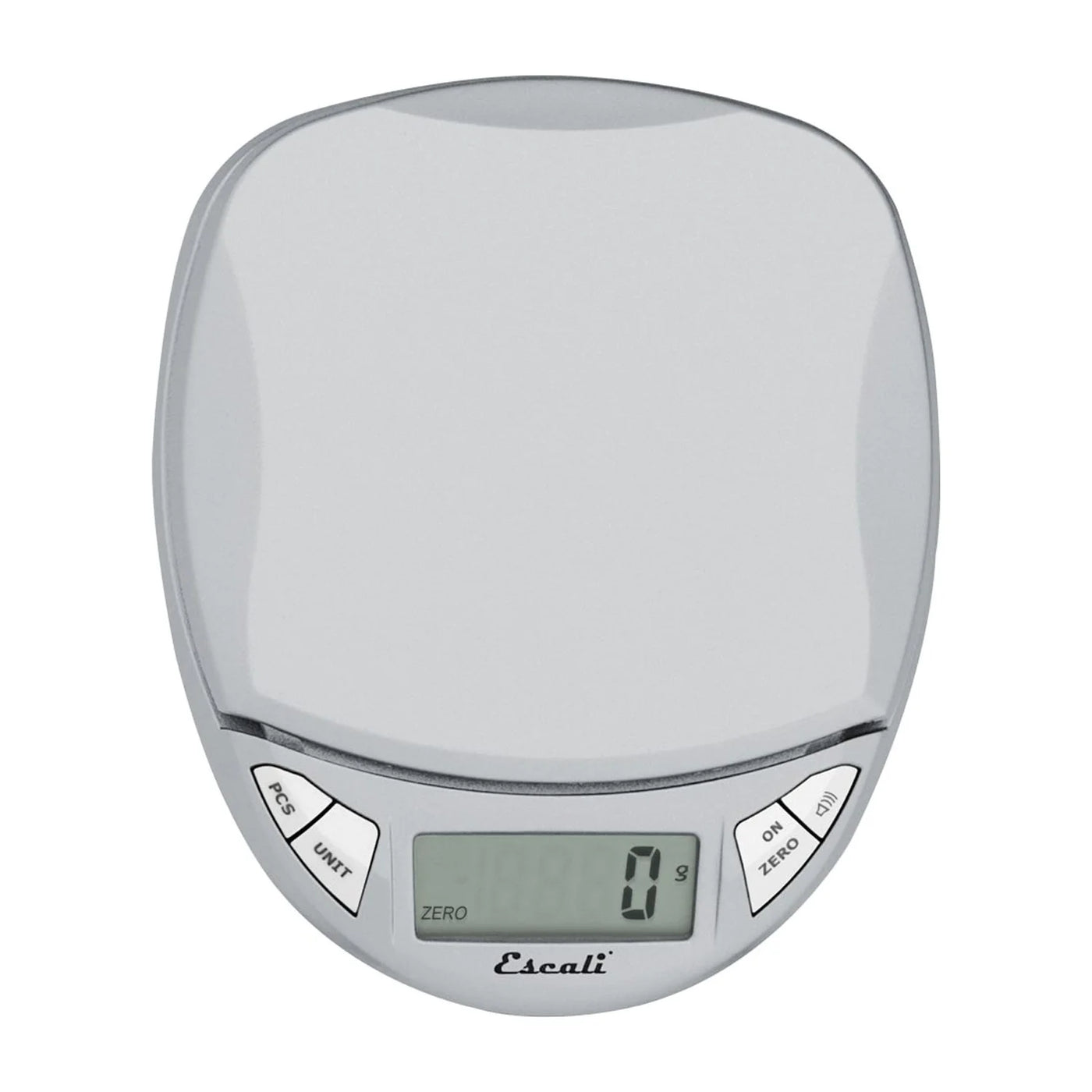 Pico N115s Kitchen, Office Scale, Tare Functionality, Compact Design, LCD Digital Display, 11lb Capacity, Silver/Grey