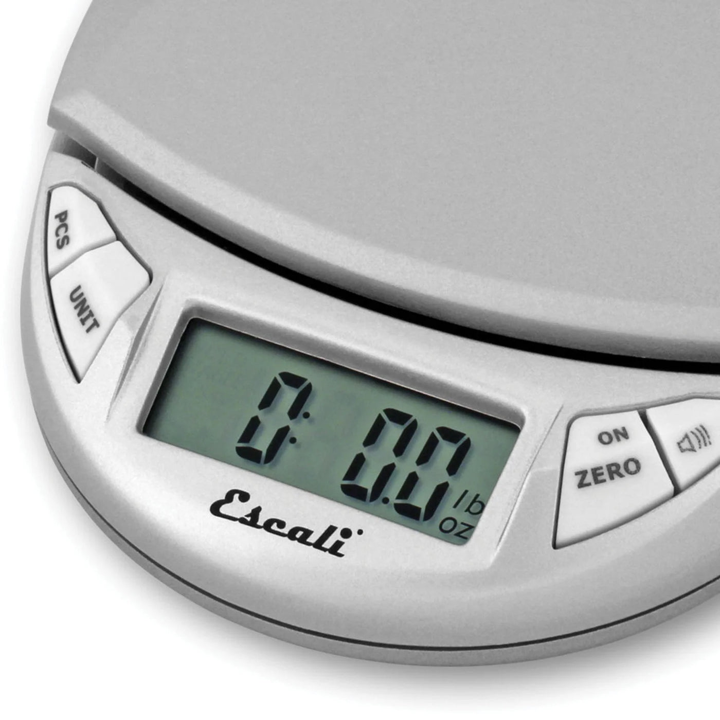 Pico N115s Kitchen, Office Scale, Tare Functionality, Compact Design, LCD Digital Display, 11lb Capacity, Silver/Grey