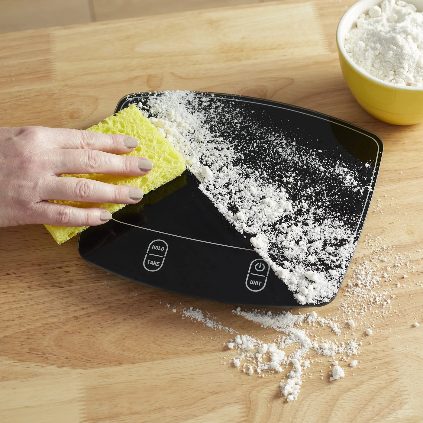 Lifetime Brands Waterproof Digital Food Scale, for Accurate Kitchen, Food and Portion Weighing, Durable Design for Daily Home Use