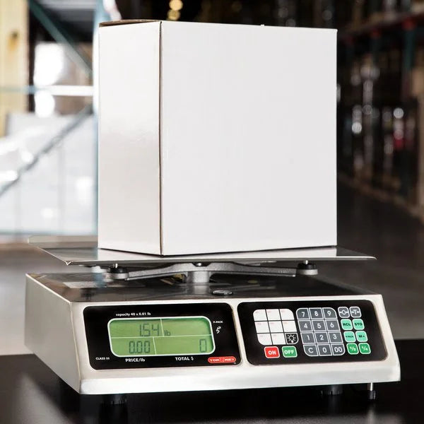 Tor Rey 40 Lb. Digital Price Computing Scale, Legal for Trade, for Accurate Kitchen, Food and Portion Weighing