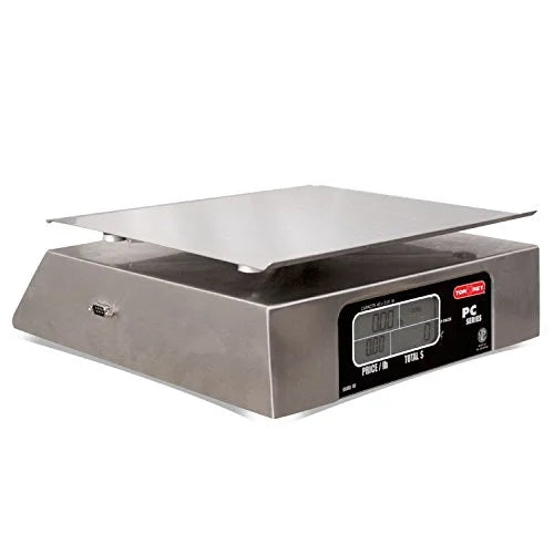 Pc40l Electronic Price Computing Scale, Rechargeable Battery, Stainless Steel Construction, 100 Memories, 8 Direct Access