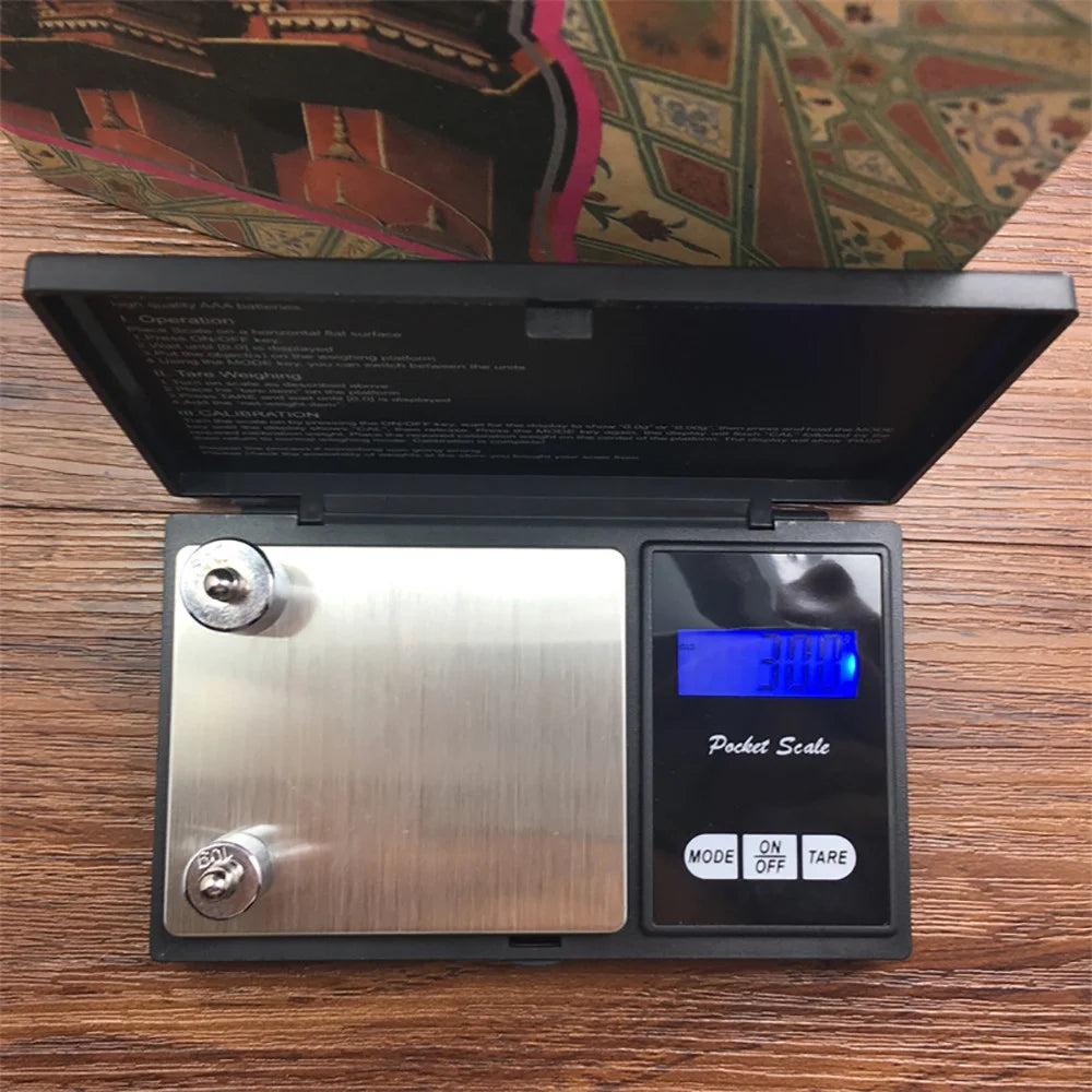Precision Kitchen Scale, 500G 0.1G Scale, Jewelry for Digital Electronic 500G Gold Precision Scale Scales Weight 0.1 Kitchen，dining and Bar