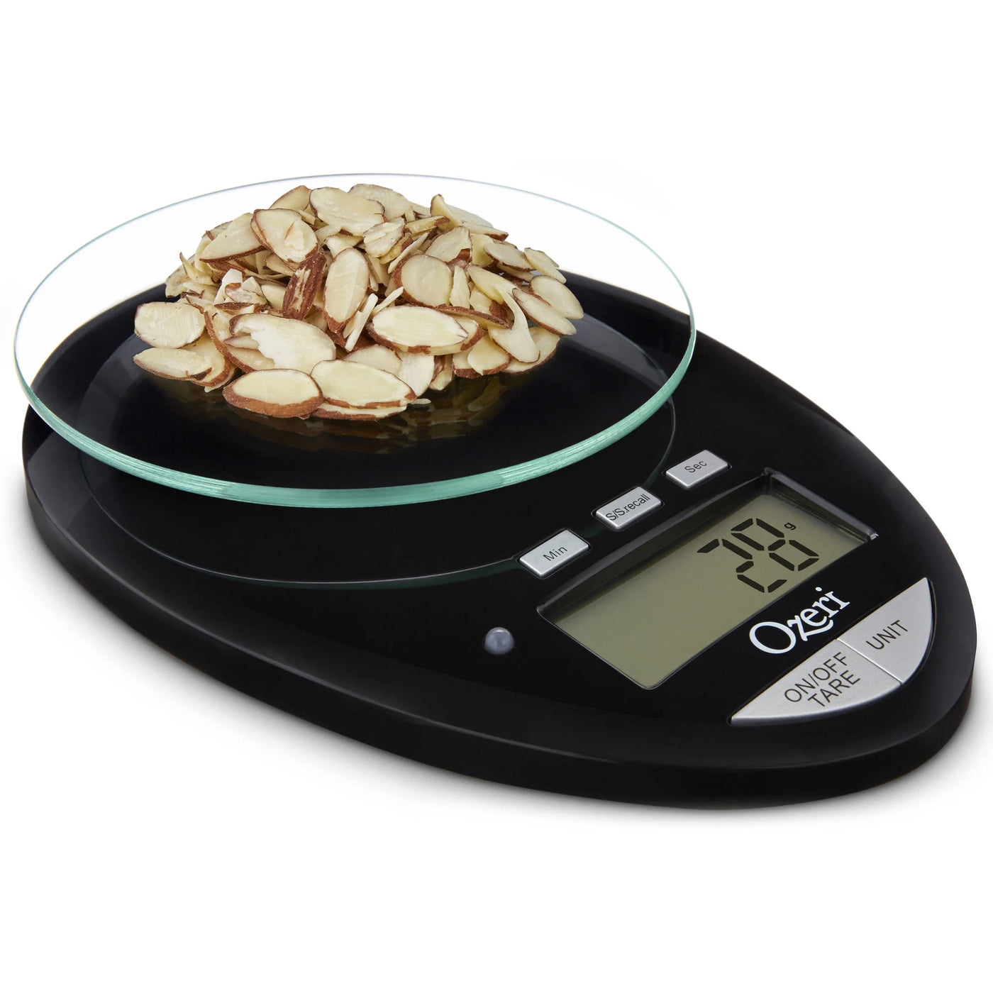 Pro Ii Digital Kitchen Scale with Countdown Kitchen Timer, Black, for Accurate Kitchen, Food and Portion Weighing