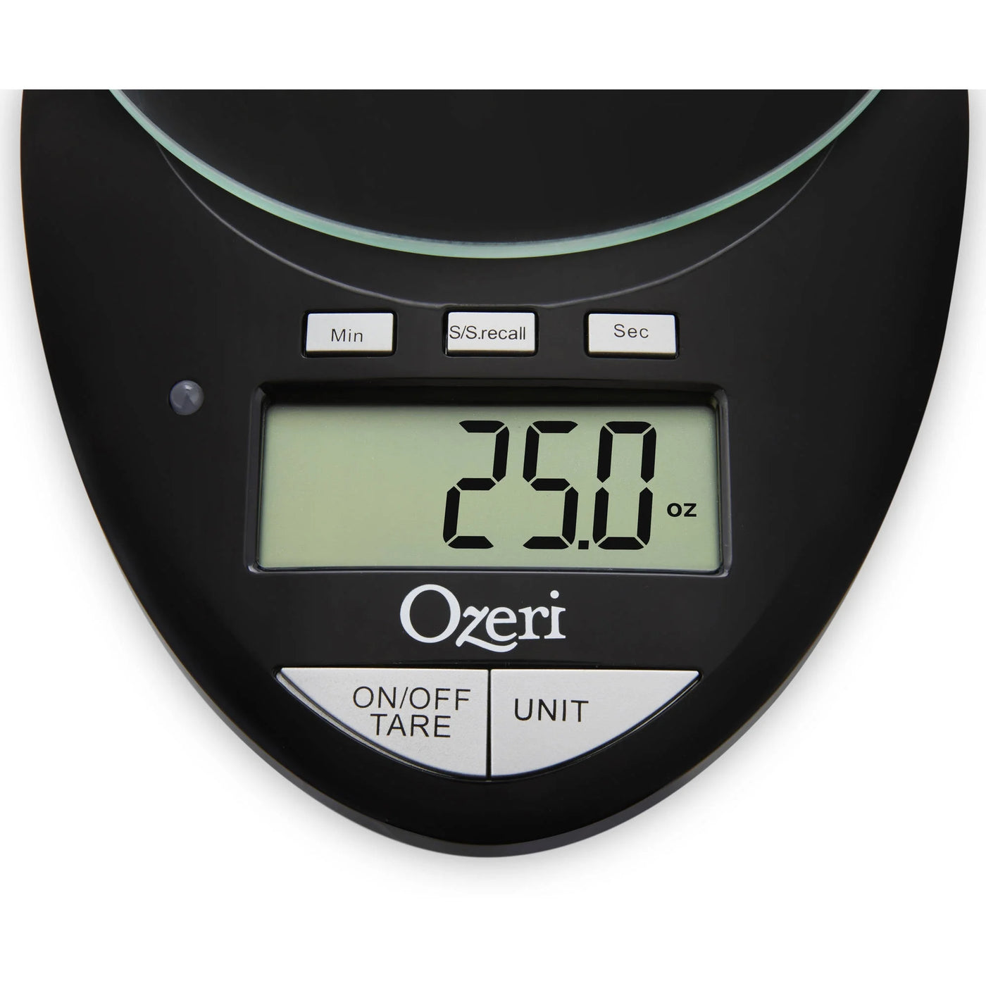 Pro Ii Digital Kitchen Scale with Countdown Kitchen Timer, Black, for Accurate Kitchen, Food and Portion Weighing